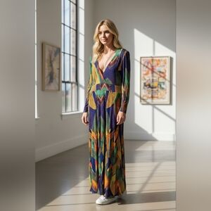 Vintage Jasmine Y2K Babydoll Fairy Midi Dress Small  Ethereal Exotic SHEER Color